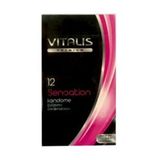 (Hộp 12 Cái) Bao cao su Vitalis Sensation nhiều gel, dành cho nam giới chính hãng 742247