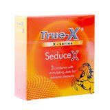 (Hộp 12 Cái) Bao Cao Su True-X, X – Series SeduceX Bề Mặt 600 Chấm Nổi Chính Hãng 742233