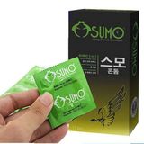 (Hộp 12 Cái)  Bao Cao Su Sumo Nhật Bản 4in1 Có Gai Chính Hãng 742216
