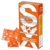 (Hộp 10 Cái) Bao Cao Su Sagami Xtreme Love Me Orange, Siêu Mỏng Cảm Giác Thật, Truyền Nhiệt Nhanh Chính Hãng 742194