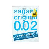 (Hộp 3 Cái) Bao Cao Su Sagami Original 002 Extra - Tăng 30% Gel - Siêu Mỏng 0.02mm Chính hãng 742181