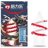 (Hộp 3 Cái) Bao Cao Su Rồng Thiêng Gân Gai Chính Hãng 742169