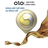 (Hộp 10 Cái) Bao Cao Su OLO Siêu Mỏng 0.01mm Dành cho nam giới, Lửa Băng Màu Vàng Chính Hãng 742154