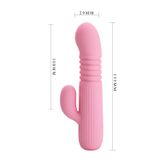 Dương Vật Giả RRungg Thụt Mini – Pretty Love Leopold