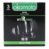 Bao Cao Su Okamoto Strong Kéo Dài Thời Gian Hộp 3 Cái 635933