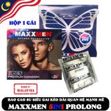 Bao Cao Su MAXXMEN 6in1 Siêu Mỏng Gân Gai Cổ Thắt Kéo Dài Thời Gian 636015
