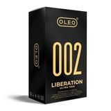 (Hộp 10 Cái) Bao Cao Su Oleo 0.02 Liberation Siêu Mỏng Nhiều Gel Chính Hãng 742139