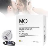 (Hộp 2 Cái) Bao Cao Su MO 0.01 Siêu Mỏng Truyền Nhiệt Nhanh Nhiều Gel Chính Hãng 742105