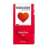 (Hộp 10 Cái) Bao Cao Su Masculan Sensitive Chính hãng 742088