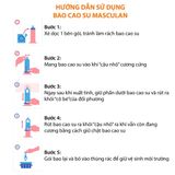 (Hộp 10 Cái) Bao Cao Su Masculan Pur 0.04mm – Siêu mỏng – Thơm – Thật Chính hãng 742083