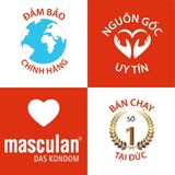 (Hộp 10 Cái) Bao Cao Su Masculan Long Pleasure Dành cho nam giới chính hãng 742079