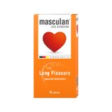 (Hộp 10 Cái) Bao Cao Su Masculan Long Pleasure Dành cho nam giới chính hãng 742079