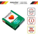 (Chính hãng) Bao Cao Su Masculan Anatomic – Tạo Dáng Hoàn Hảo Cao cấp 742073