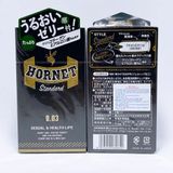 (Chính hãng) Bao Cao Su Jex Hornet Standard Siêu Mỏng Không Túi Khí 0.03mm 8s Cao cấp 742044