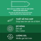 Bao Cao Su Masculan Anatomic – Tạo Dáng Hoàn Hảo (Hộp 10 Cái) 