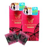 Bao Cao Su Jex Glamourous Butterfly Moist Mỏng (Hộp 8 Cái) 