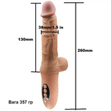 Dương Vật Giả Yunman Intense Sex Cầm Tay, Rung, Sưởi Ấm Sạc USB 639687