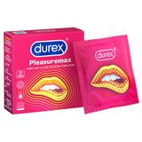 (Hộp 3 Cái) Bao Cao Su Durex Pleasuremax Chính Hãng 741959