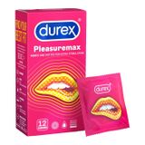 Bao Cao Su Durex Pleasuremax (Hộp 12 Cái) 