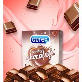 (Hộp 3 Cái) Bao Cao Su Durex Naughty Chocolate Chính Hãng 741951