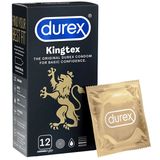 Bao Cao Su Durex Kingtex (Hộp 12 Cái)