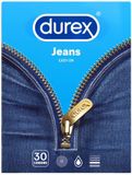 Bao Cao Su Durex Jeans (Hộp 30 Cái) 