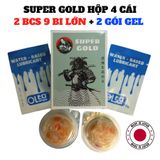 Bao Cao Su 9 Bi Super Gold (Hộp 2 Cái)