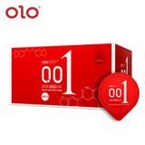 (Hộp 10 Cái) Bao Cao Su 0.01 Olo Đỏ Siêu Mỏng, Siêu Truyền Nhiệt Chính Hãng 741898