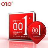 (Hộp 10 Cái) Bao Cao Su 0.01 Olo Đỏ Siêu Mỏng, Siêu Truyền Nhiệt Chính Hãng 741898