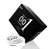 (Hộp 10 Cái) Bao Cao Su 0.01 OLO Đen Hương Vani, Siêu Mỏng, Nhiều Gel Chính Hãng 741897