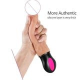 Dương Vật Giả Tỏa Nhiệt Dilbo Flexible Bending XINLV 640879