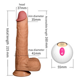 Dương Vật Giả Yeain Real Dildo Gắn Tường Điều Khiển Remote 640881 664147