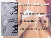 Gel Bôi Trơn Hỗ Trợ Dành Cho Nam Giới Volcano (10 Gói) 