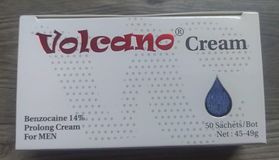 Gel Bôi Trơn Hỗ Trợ Dành Cho Nam Giới Volcano (10 Gói) 