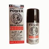 Gel bôi trơn hỗ trợ dành cho nam giới Original Strong Lion Power Delay Spray 28000 - 45ml Chính hãng 741708
