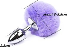 Phích Cắm Hậu Môn Đuôi Thỏ Bằng Inox Siêu Dễ Thương 643444