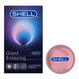 (Hộp 10 Cái) Bao cao su gân nổi, bi tăng 3cm Shell Giant Entering Chính Hãng 741621