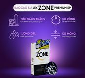 Bao Cao Su Siêu Mỏng 0.01mm Jex Zone Premium Nhật Bản