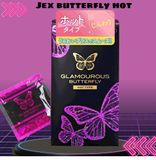 Bao Cao Su Ấm Nóng Jex Glamourous Butterfly Hot Type