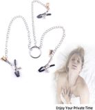 Kẹp Núm Vú 3 Điểm Đồ Chơi BDSM 