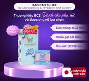 Bcs Siêu Mỏng Jex Glamourous Butterfly 0.03 Moist - Nhật Bản