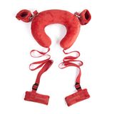Bộ Đồ BDSM Khóa Chân Tay Cổ Có Đệm Cực Thích