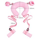Bộ Đồ BDSM Khóa Chân Tay Cổ Có Đệm Cực Thích