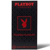 (Hộp 12 Cái) Playboy Studded Pleasure - Bao cao su gân gai, nhiều gel chính hãng 741553