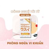 (Hộp 10 Cái) Bao Cao Su Siêu Mỏng Sagami Xtreme Super Thin Chính hãng 741286