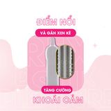 (Hộp 12 Cái) Bao Cao Su Size Lớn 56mm Durex Pleasuremax Gân Và Điểm Nổi Chính hãng 741272