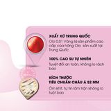 (Hộp 10 Cái) Bao Cao Su Gân Gai Olo 0.01 Vàng Chính hãng 741263