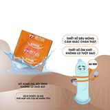 (Hộp 10 Cái) Bao Cao Su Size Nhỏ 46mm HBM Chính Hãng Chính hãng 741261