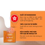 (Hộp 10 Cái) Bao Cao Su Size Lớn 58mm HBM Chính Hãng Chính hãng 741260