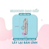 (Hộp 1 Cái) Bao Cao Su Đôn Dên Dành Cho Nam Giới Baile Đầu Rồng Rung Chính Hãng 741236